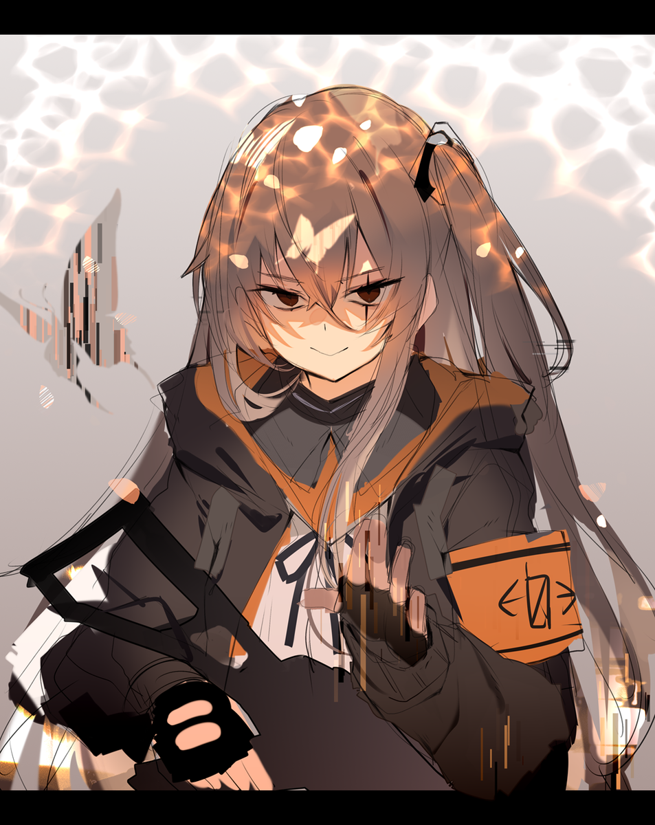 UMP45(ドルフロ) 「doodle 」|忘画のイラスト