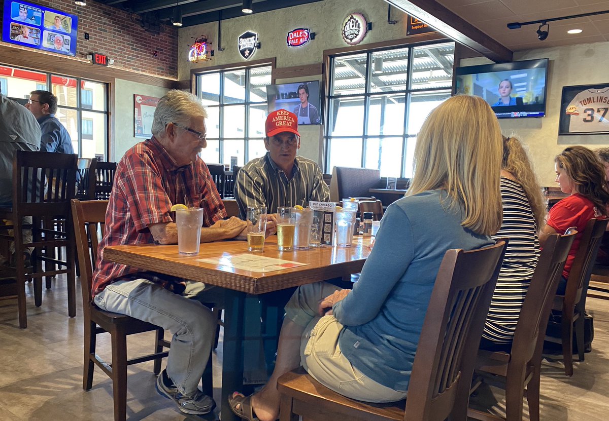 HamiltonforKS's tweet photo. We’re in Liberal after a great stop in Garden City meeting with voters and doing media interviews in Southwest Kansas! #kssen #ksleg https://t.co/qNJxzvCkvR