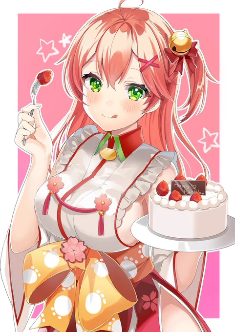 みこちゃん2周年おめでとう?
復帰の日を楽しみに待ってる!

#さくらみこ2周年 
#さくらみこ
 #miko_Art 