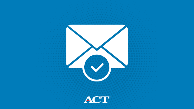 We know you're anxious to hear from us.

2021 seniors whose registration for June or July was cancelled &amp; who haven't received a refund will still get emails today. 

2021 seniors whose registration for April was cancelled &amp; who haven't received a refund will get emails tomorrow.