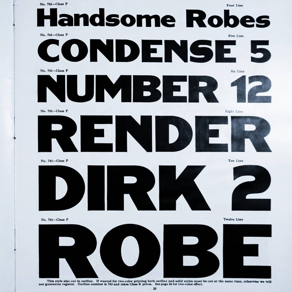 Letter_Library's tweet photo. Poster Gothic Extended #woodtype Hamilton Wood Type #hamiltonwoodtype #typespecimen #postertype https://t.co/9SWlikJjvA