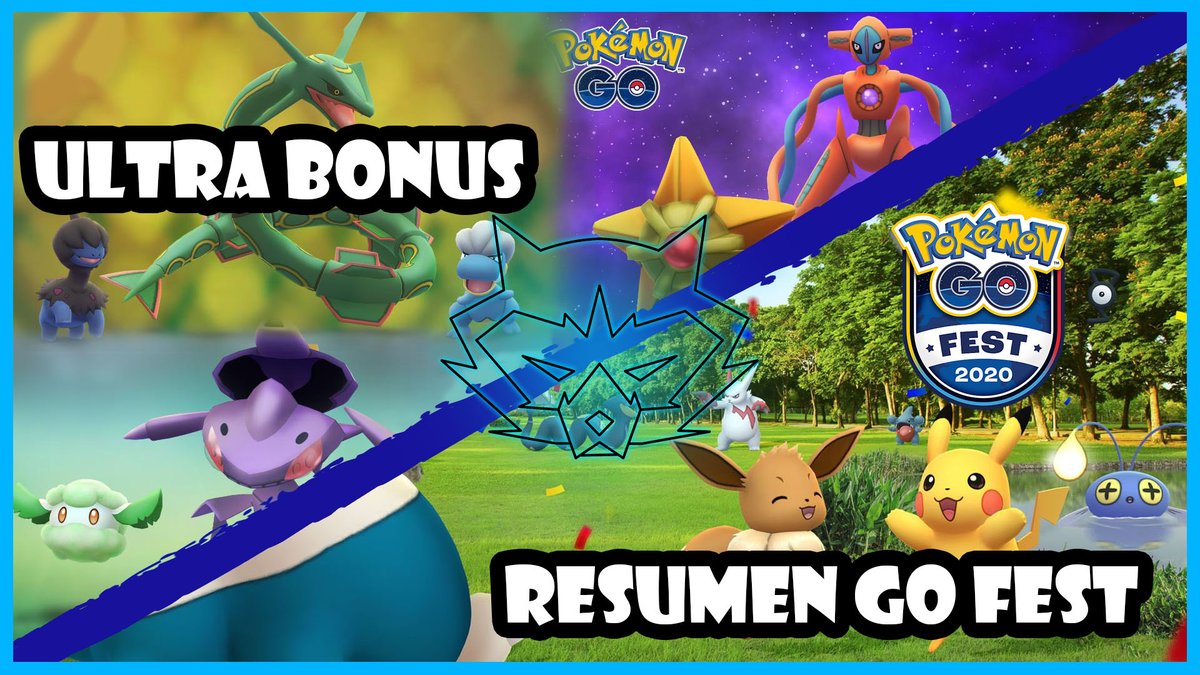Splash14Oficial's tweet photo. Video del resumen de nuestro #PokemonGOFest2020 + detalles sobre el #UltraBonus #PokemonGO 

https://t.co/xP2PkDSpWU https://t.co/hxEn4XrZ03