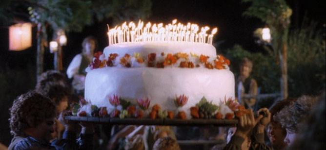  A very Happy Birthday to you...I brought the cake! 