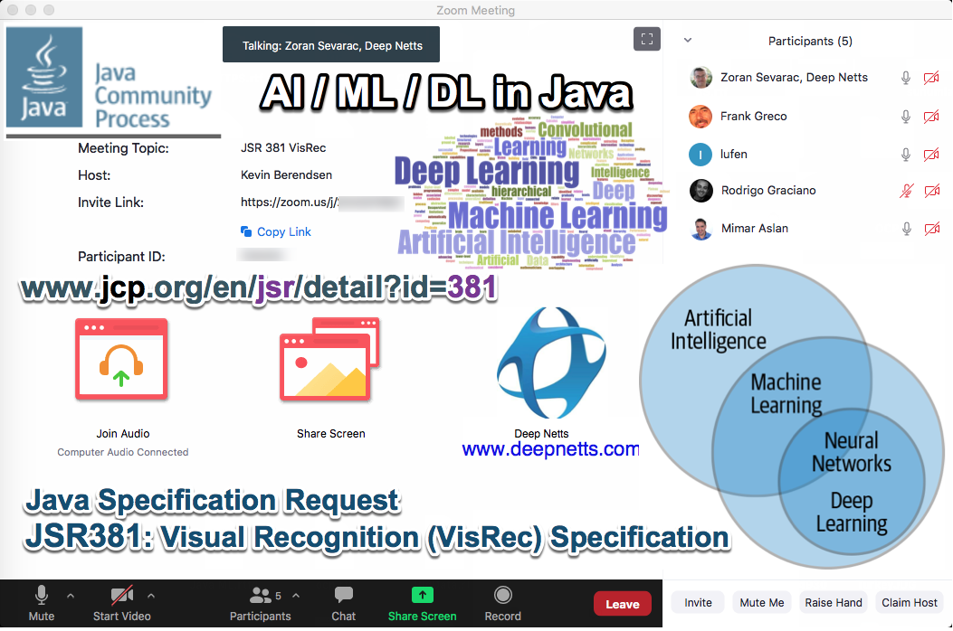 mimaraslan's tweet photo. Weekly #JSR381 Visual Recognition(#VisRec) Status Meeting Report,
https://t.co/GN6uRGjF3K
1-Public Review submission was receivedย by the #JCP
2-JCP responded. We will fix some places in our #JSR specification.
3-We will make an online presentation for JSR381
#AI #ML #DL in #Java https://t.co/VmNGCdrUtj