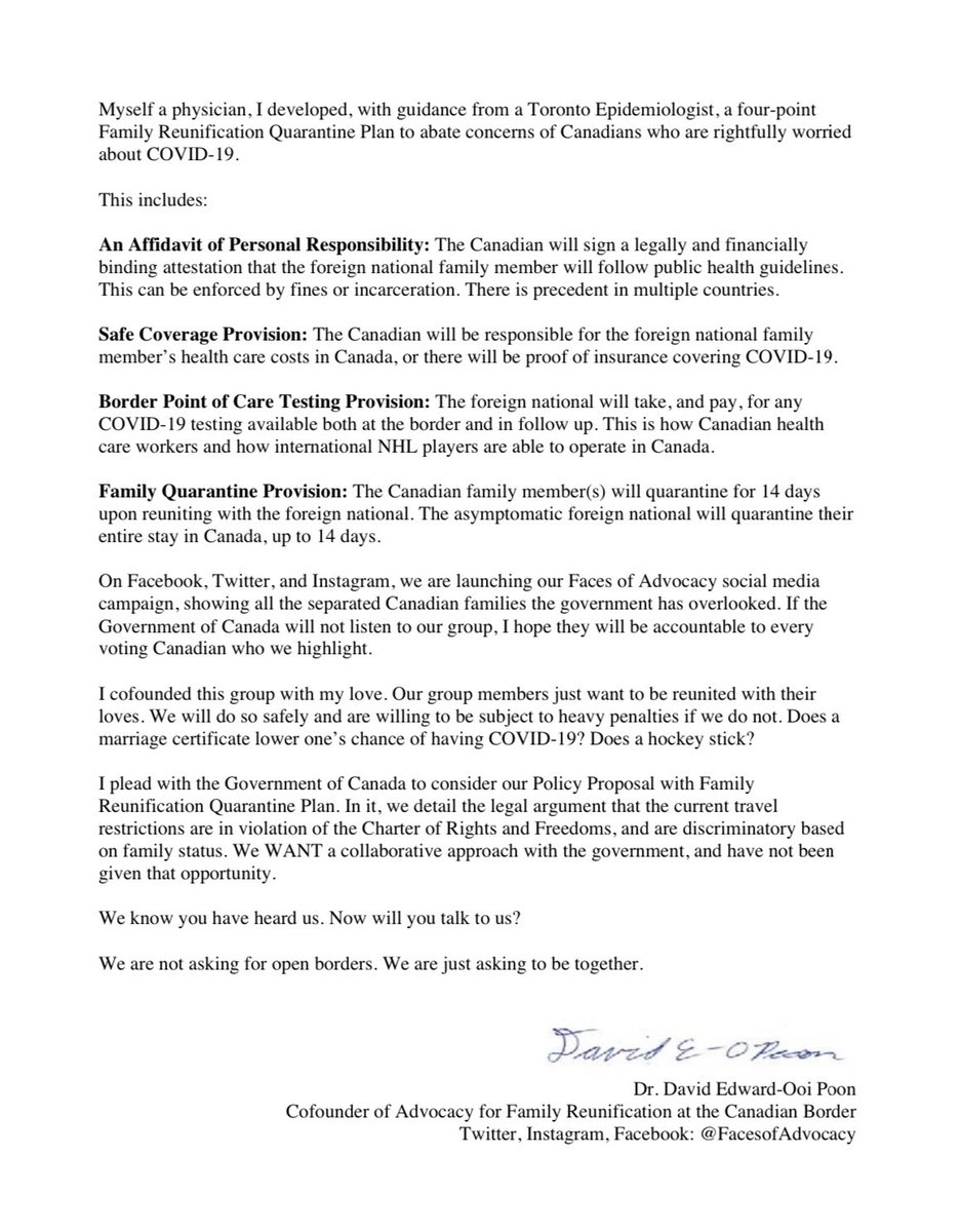 FacesofAdvocacy's tweet photo. Here is our public statement for July 31st, 2020. We encourage everyone to read &amp; share this. 
@marcomendicino @BillBlair @ZitaAstravas @cljenks @PattyHajdu @SabinaSaini @telfordk @cristina_CP24 @RaquelDancho @beynate @CTVNews @CNNTravel @phil_proulx @CameronAhmad #cdnpoli 🇨🇦 https://t.co/nXxWvLCkDV