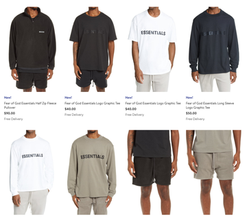 essentials fear of god nordstrom
