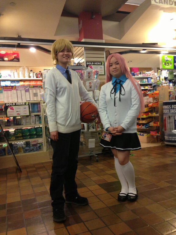 Oneif my favourite MiniComi cosplay photos...I love this mini con! 
<a href="/khiwatari/">Ki Hiwatari //日渡希</a> as Kise, <a href="/onegoldenkookie/">May⁷ 💜 IS SEEING BTS IN TORONTO</a> as Momoi from Kuroko no Baskue. 

#minicomi2020