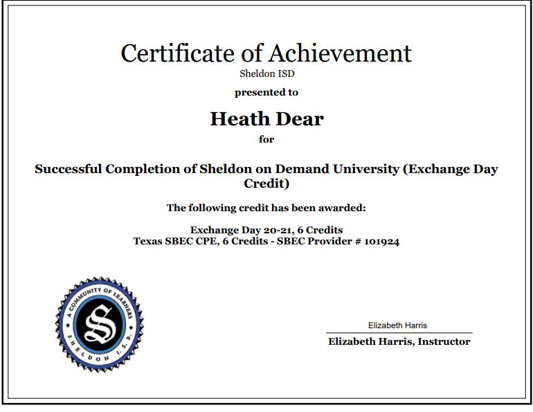 Sheldon Gifted (@giftedsheldon) on Twitter photo I am so excited! You are looking at the newest Sheldon On Demand Graduate! I am ready for 2020-2021 with #SheldonStartsStrong! Thank you <a href="/SheldonISDPD/">SheldonISDPD</a> and <a href="/SheldonISD/">Sheldon ISD</a> for this opportunity! @Sheldon4AVID I am so excited! You are looking at the newest Sheldon On Demand Graduate! I am ready for 2020-2021 with #SheldonStartsStrong! Thank you <a href="/SheldonISDPD/">SheldonISDPD</a> and <a href="/SheldonISD/">Sheldon ISD</a> for this opportunity! @Sheldon4AVID
