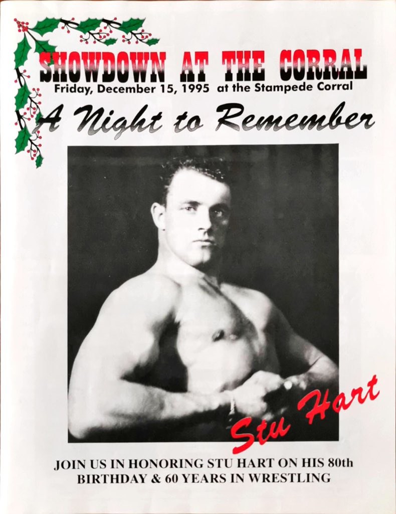 As mentioned on the podcast, here’s the program for the Showdown at the Corral supershow that we discussed on our podcast. This show was fantastic and these pages of the program hold some true legends and amazing writing!