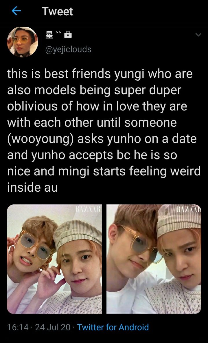 _blueaurora's tweet image. bc of this