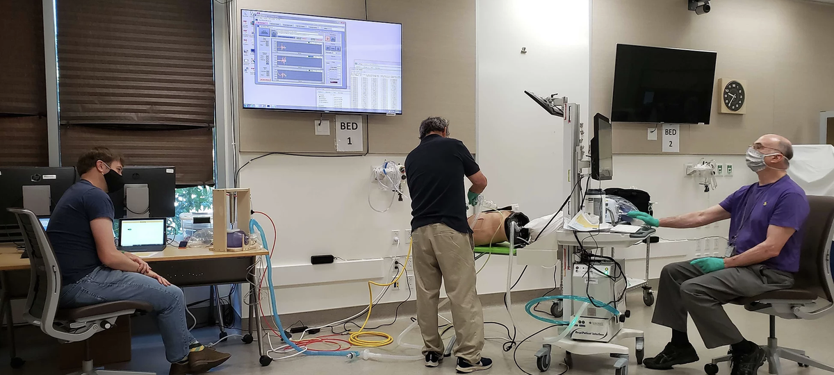 SLAClab's tweet photo. SLAC scientists have completed work on a low-cost emergency ventilator that could help save lives of patients suffering from COVID-19. Licenses of the technology are now being made available royalty-free through @Stanford. https://t.co/WuFJaeAS9g https://t.co/KlfDsUXeM0