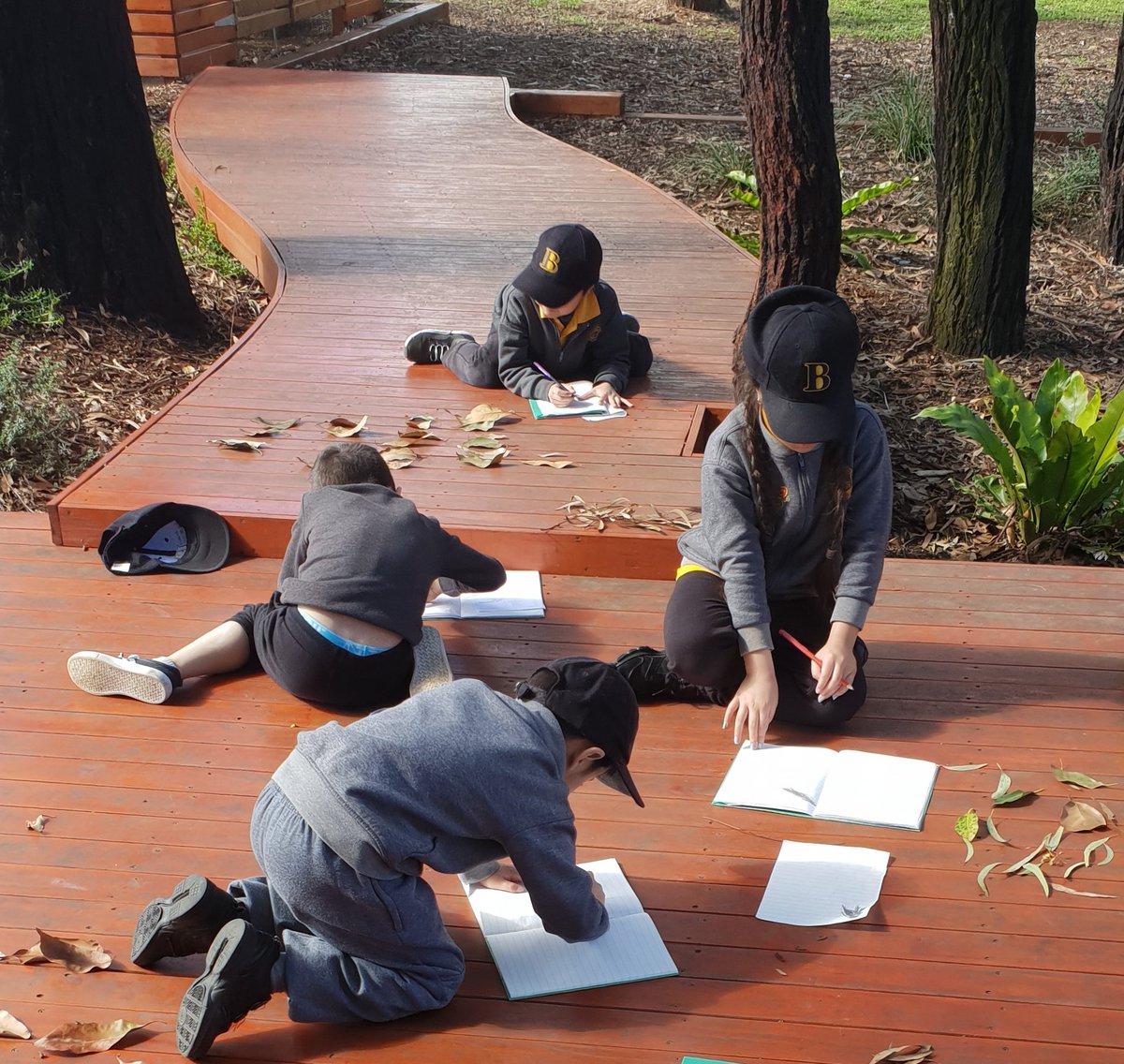 MariaNguyenEdu's tweet photo. An outdoor maths lesson on #schooltreeday yesterday πΏ https://t.co/6FDN4vexfg