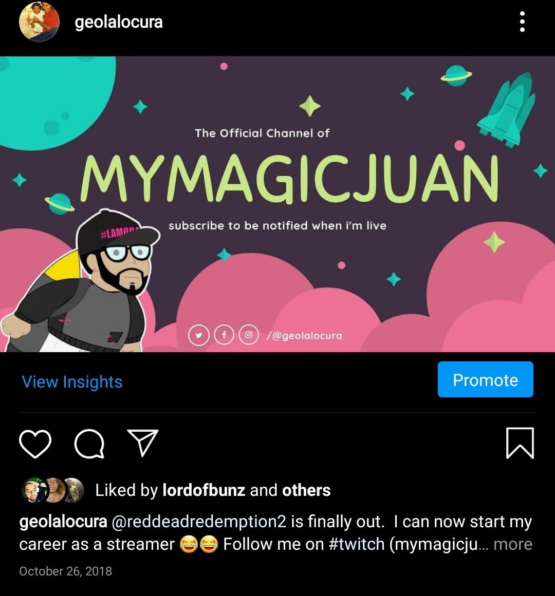 GeoLaLocura's tweet photo. Started from the bottom now we are here! There's still alot more to learn and improve.  S/o to the people who helped me get affiliate @LordOfBunz @Gabbtastic1004 @gamerhavenetwrk @BlackArrowLIVE @MFblackwid0w @PapaStormbtw @mrnunn417 @spudnicks2 @JBuddha201 @toastyNJ @MTNDEW8376 https://t.co/Jb09vA5T8a