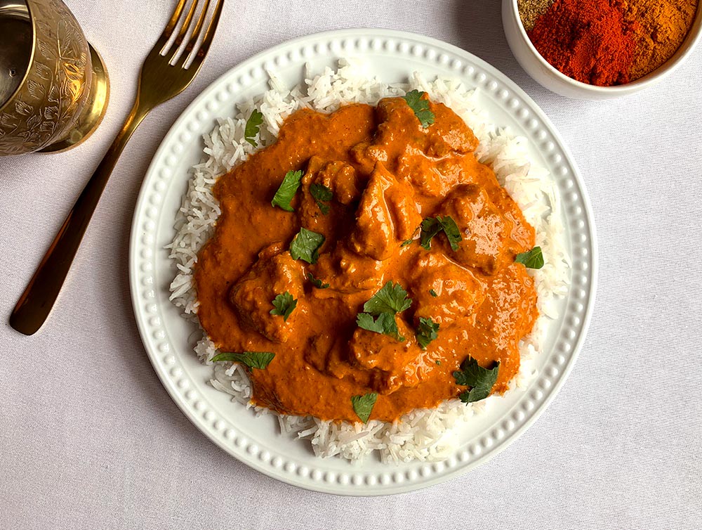 A classic curry adopted ... #foodie #mealsdelivered #mealprep #food #foodporn #instafood #convenientmeals #globalflavors #costandtimesavings #varietyandinnovation #healthymeals #qualitymeals #philanthropy #community #tikkamasala #chickentikka #indianfood #britishcurry #currynight