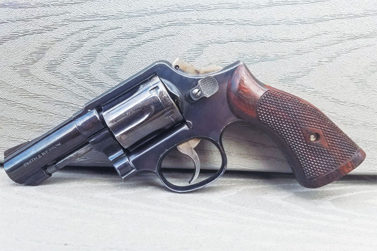 HandgunsMag's tweet image. The Smith &amp;amp; Wesson Model 13 revolver was a combat classic back in the day. Read more about this classic revolver here: bddy.me/2PcWjHd #revolver #smithandwesson #model13 #handguns