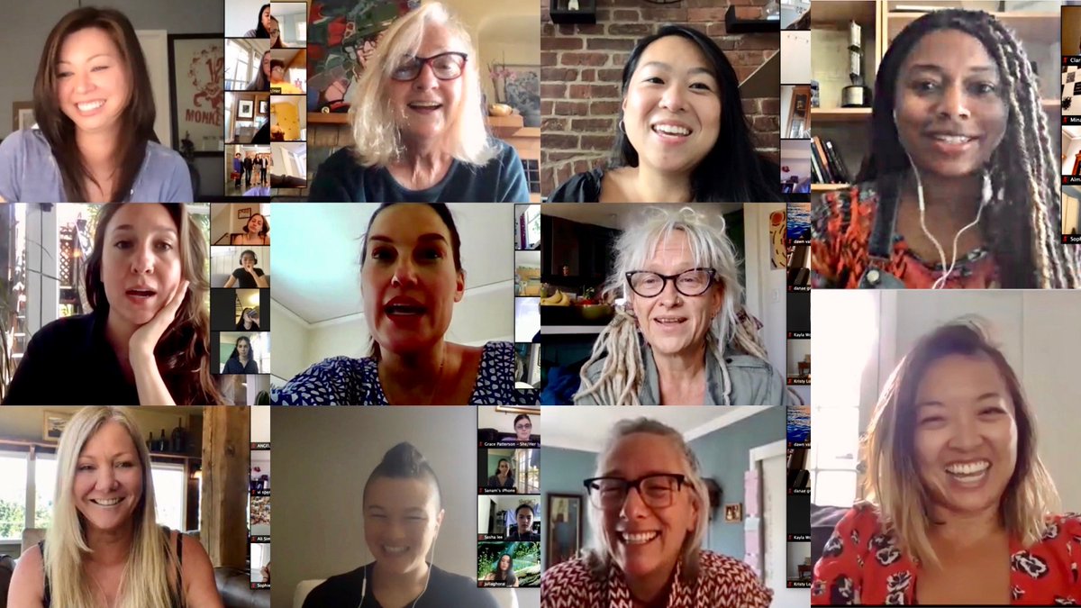 #Flashbackfriday to the incredibly talented film &amp; media makers who donated their time to speak to our summer filmmakers😍👊🏾 #thepresentisfemale #womeninmedia