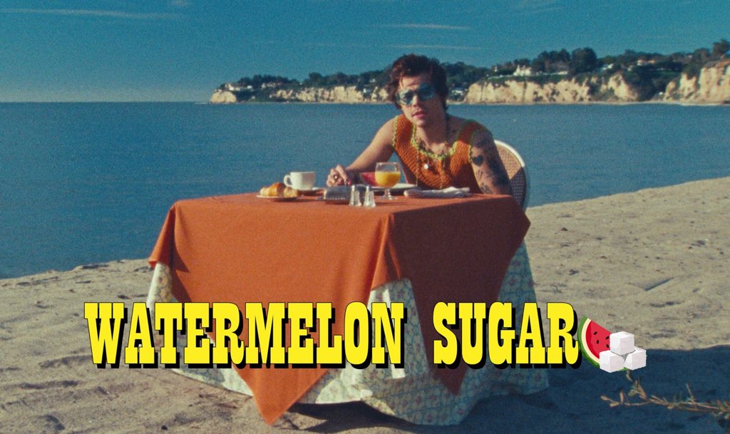 Twitter 上的harry Styles Updates Will There Be A Fruit Song On Hs3 If So What Will It Be Named Streamwatermelonsugar Twitter