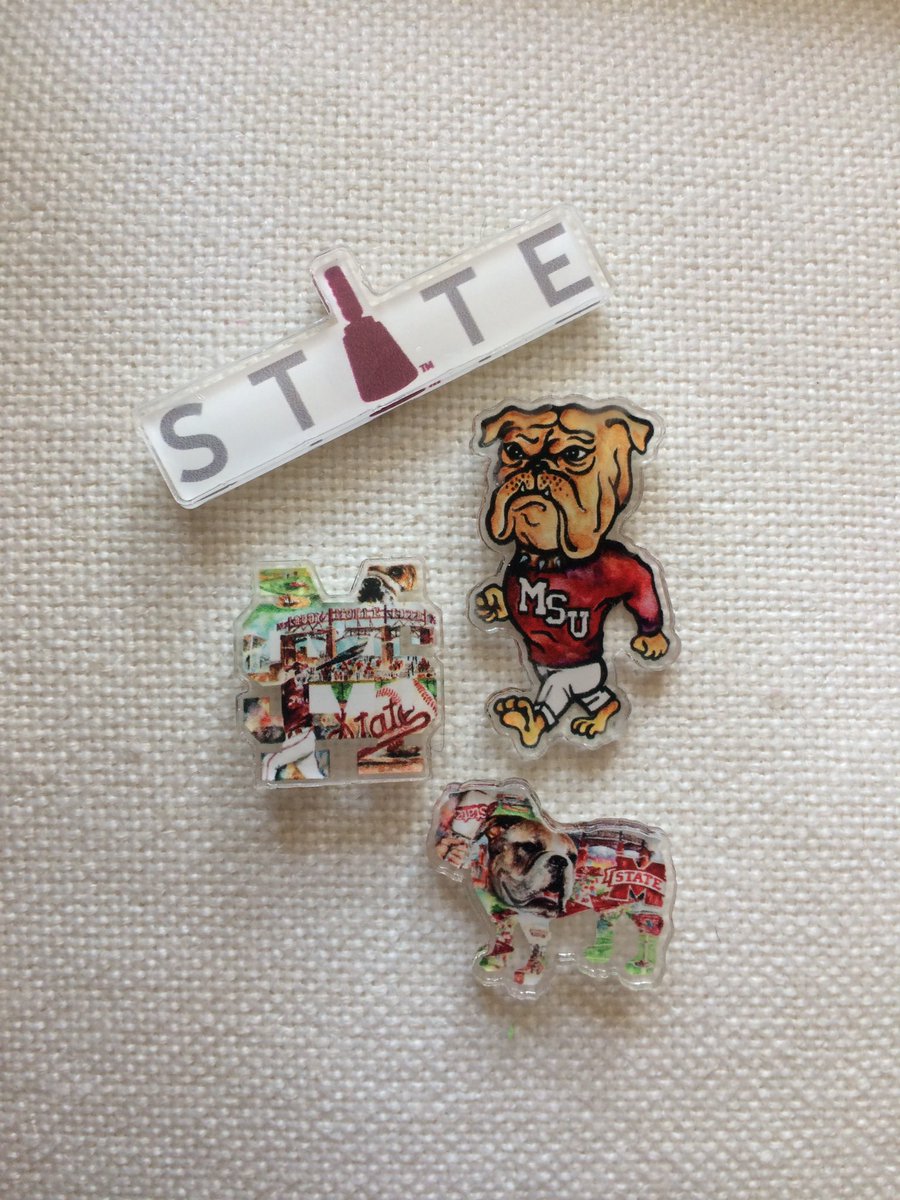 RedBirdPaper's tweet image. Where are SO excited to introduce another fun new product to the RBP MState family - acrylic lapel pins! (Enamel metal pins coming SOON also!) redbirdpaper.com/product/acryli… #HailState #MaroonFriday