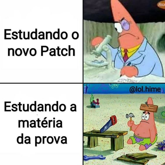 wildwolveslol's tweet photo. hahaha é desse jeito todo patch 😅 https://t.co/J1kWYL9JpH
