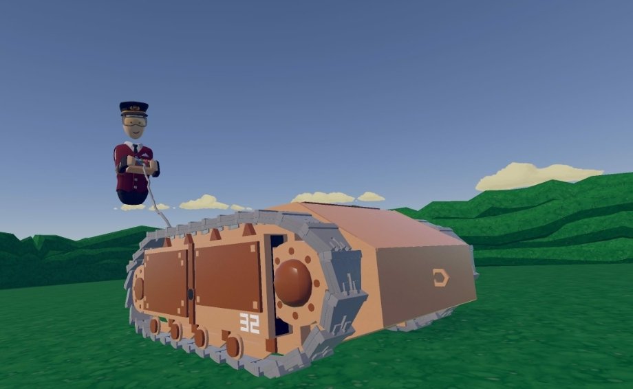 CommanderDomino's tweet photo. Just finished up building a Golitah Anti Tank mine from the second world war #RecRoom https://t.co/A4bTaFfg0N
