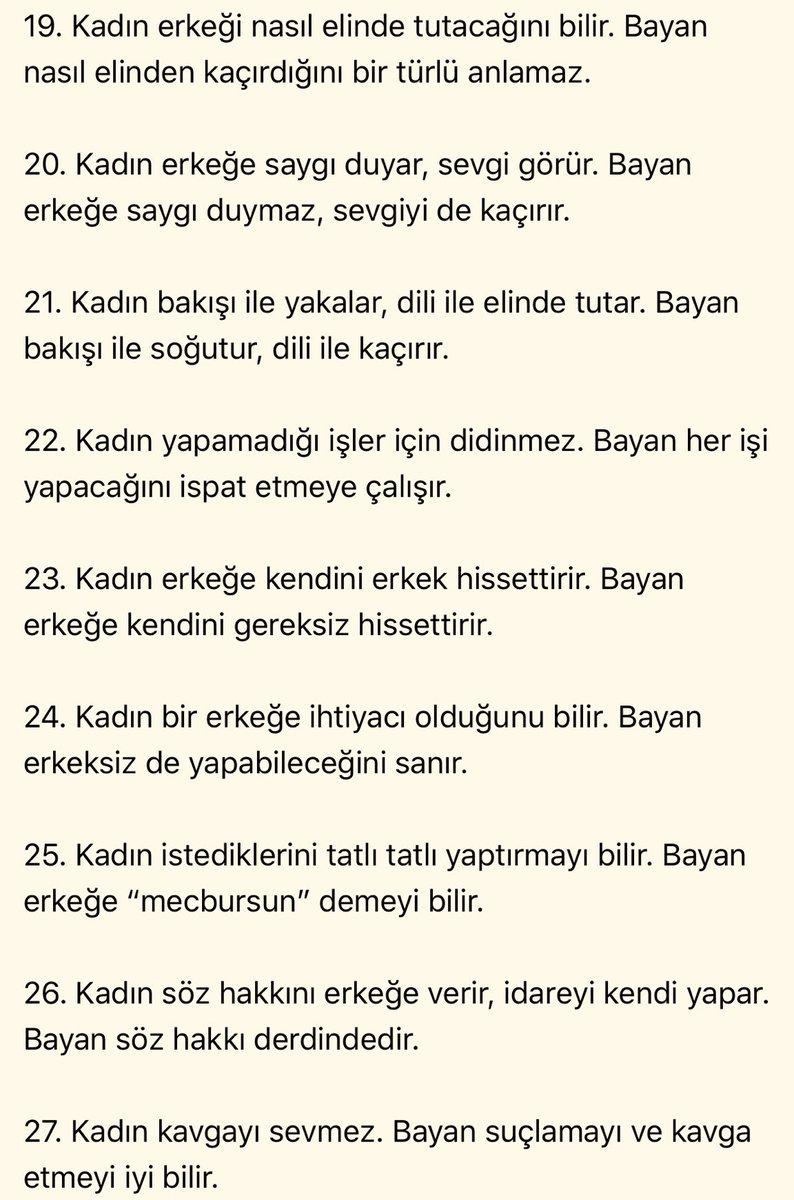 berbatedebiyat's tweet photo. Bakalım ne kadar kadınsınız? https://t.co/r6QPQOdMJP