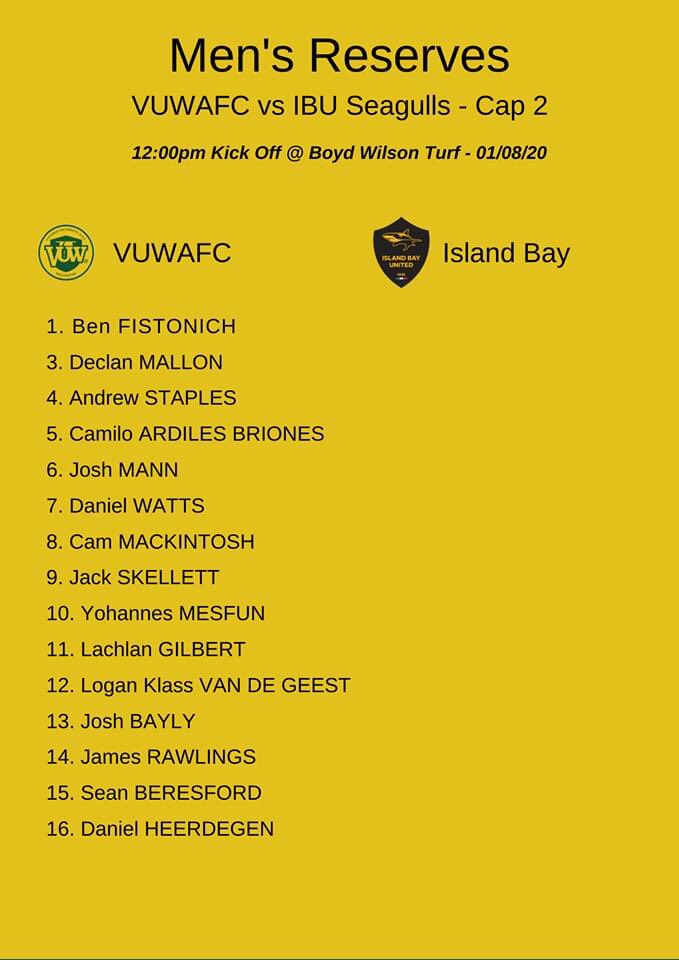 VUWAFC's tweet photo. In this weeks Match Programme - 
Our Men's Reserves have a home game against the @IslandBayUnited Seagulls, 12pm kickoff, in a curtain-raiser for the 2:00pm kickoff Men's First team game against top of the table @UHC_Football.

See you at Boyd Wilson today! 💛💚⚽️ https://t.co/MHQEUdR8xf