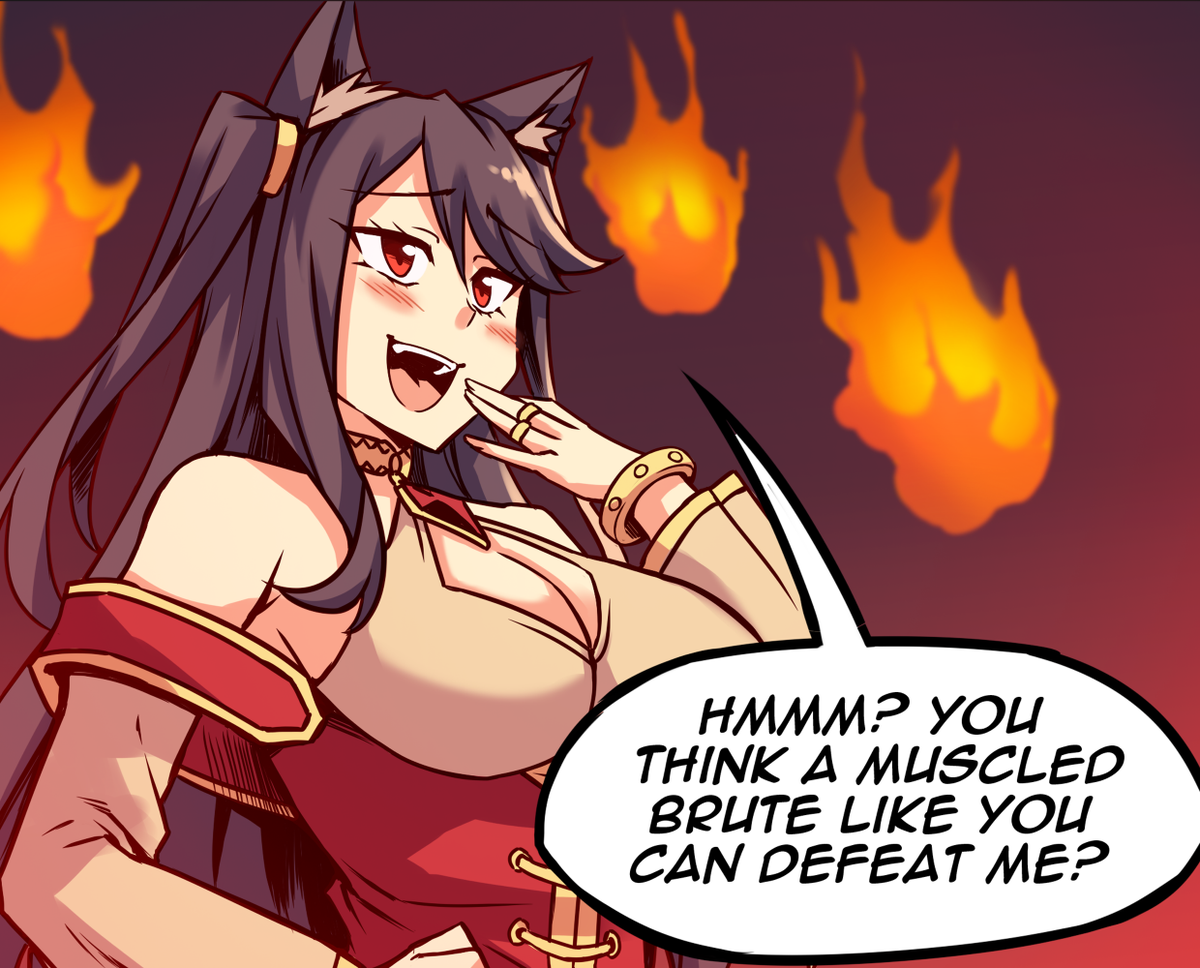 Merryweatherey's tweet photo. Chad Elf Destroys Smug Cat Girl With Superior Brain! https://t.co/HajSlq1hj9