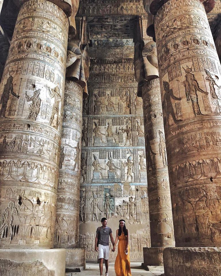 RyanHaecker's tweet photo. The temple of Goddess Hathor https://t.co/iDVC3dgECF
