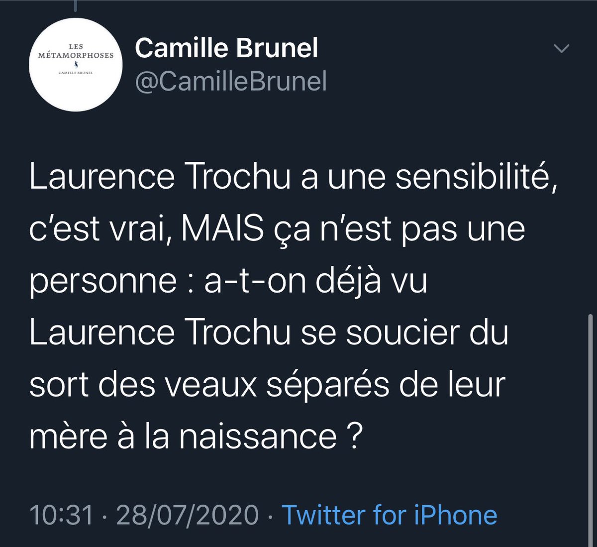  #SecteV 18Les végans ne dialoguent jms vraiment avec leurs « opposants » : ils insultent et donnent en pâture, sourds à toute remise en question de leur foi. Les mécréants sont forcément à leurs yeux d’ignobles « carnistes » , mus par la « misozoonie », la haine des zanimaux.