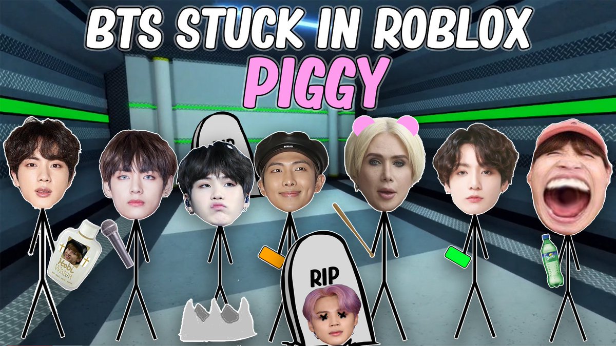 SushiiGum's tweet photo. BTS stuck in ROBLOX Piggy ft. Oli London - BTS stickman Animation
https://t.co/VhaDkgKXug
#YourEyesTell #BTS #BTSARMY #BTS_twt #jungkook #btsmeme #btstexts #TAEHYUNG #jimin #BTSARMY #BTSV #btsmemes #YOONGI #Hobi #BTSCRACK #btsstick #btsanimation #Roblox https://t.co/nnPvL9hdQS