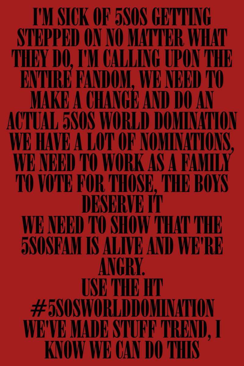 moonxlightjoon's tweet image. #5sosworlddomination 5SOSFAM LET'S DO THIS!!