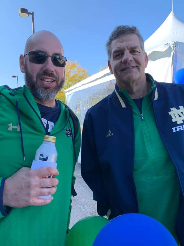 Thank you @espngolic for 22 years! @Sharon2599 @GolicAndWingo #GoIrish