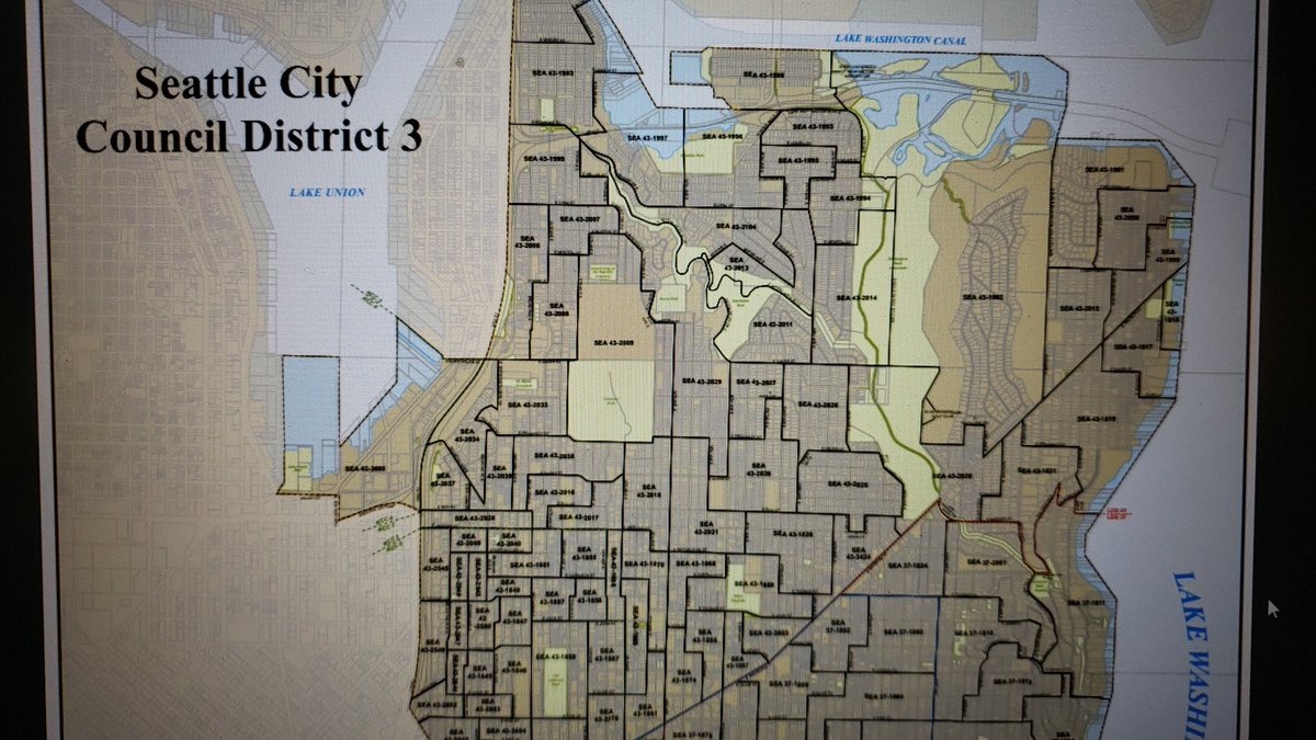 Yeah, here is the area <a href="/SeattlePD/">Seattle Police Department</a> should ignore. Council district 3.