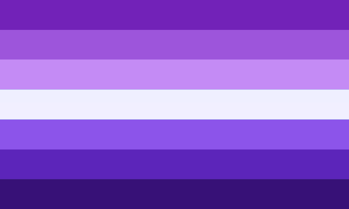 gay men who like the color purple