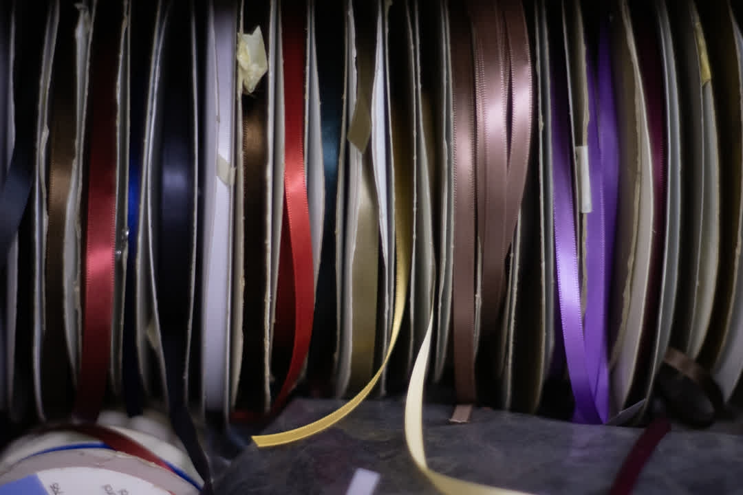 rosbookbinding's tweet image. Ribbon stash