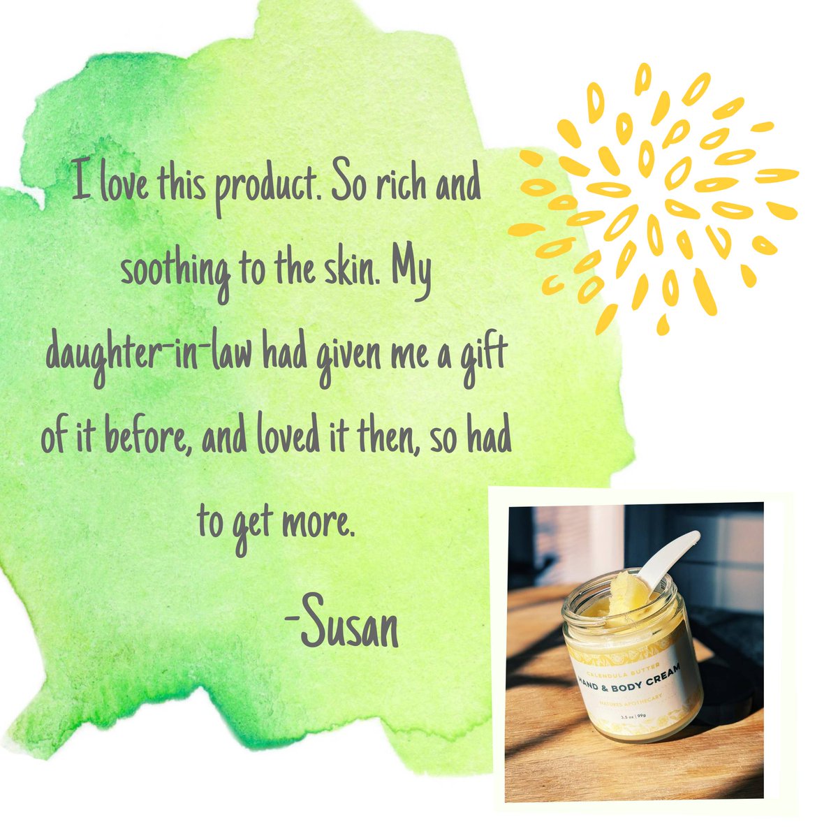 DSBodyBasics's tweet photo. Customer reviews are such a delight❣️ Thank you for your support and feedback is always a bonus🙌 #dayspabodybasics #organic #naturalskincare #calendula #sensitiveskin #herbal #healing #sensitiveskin #customerreviews #bodylotion https://t.co/Pm2bOZqtcJ