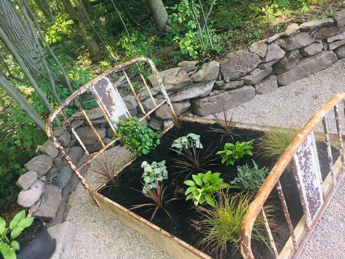 mmellanie's tweet image. Latest little project = DONE! I imagine it will look better once everything gets established properly. So next year. 🙄However, pretty happy with the results so far. 🙂#leedscounty #home #backyardprojects