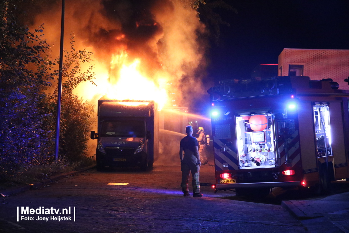Melding brandweer Roer Rotterdam