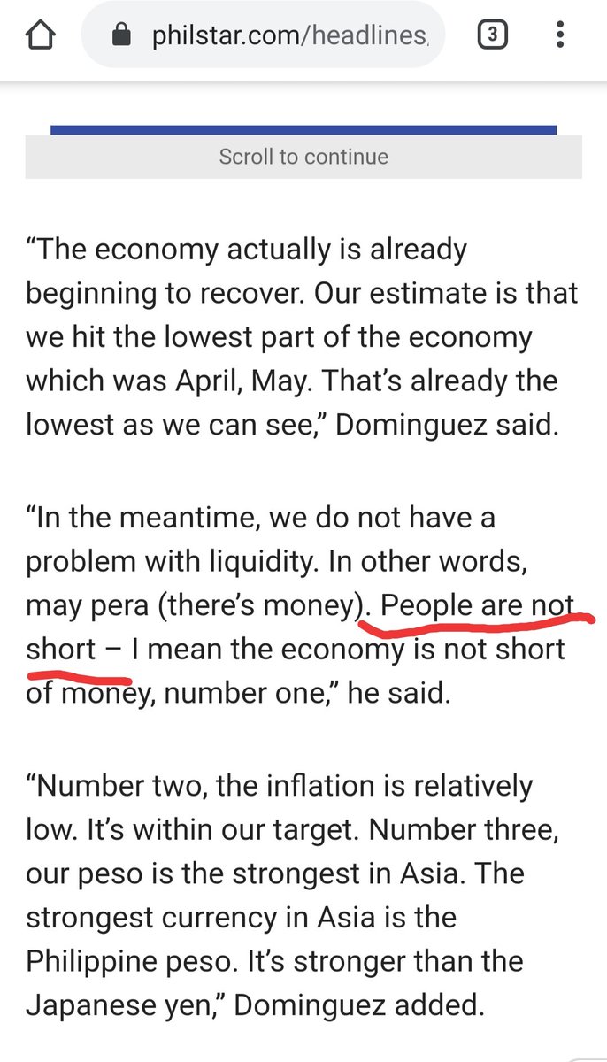 YesYesYo13's tweet photo. Good morning! Napakagandang balita! Si Sec. Dominguez na mismo ang nagsabing hindi ako pandak! Samakatuwid baga'y walang pandak sa Pilipinas. Maliwanag iyan!😉 https://t.co/6lqENMyLPv