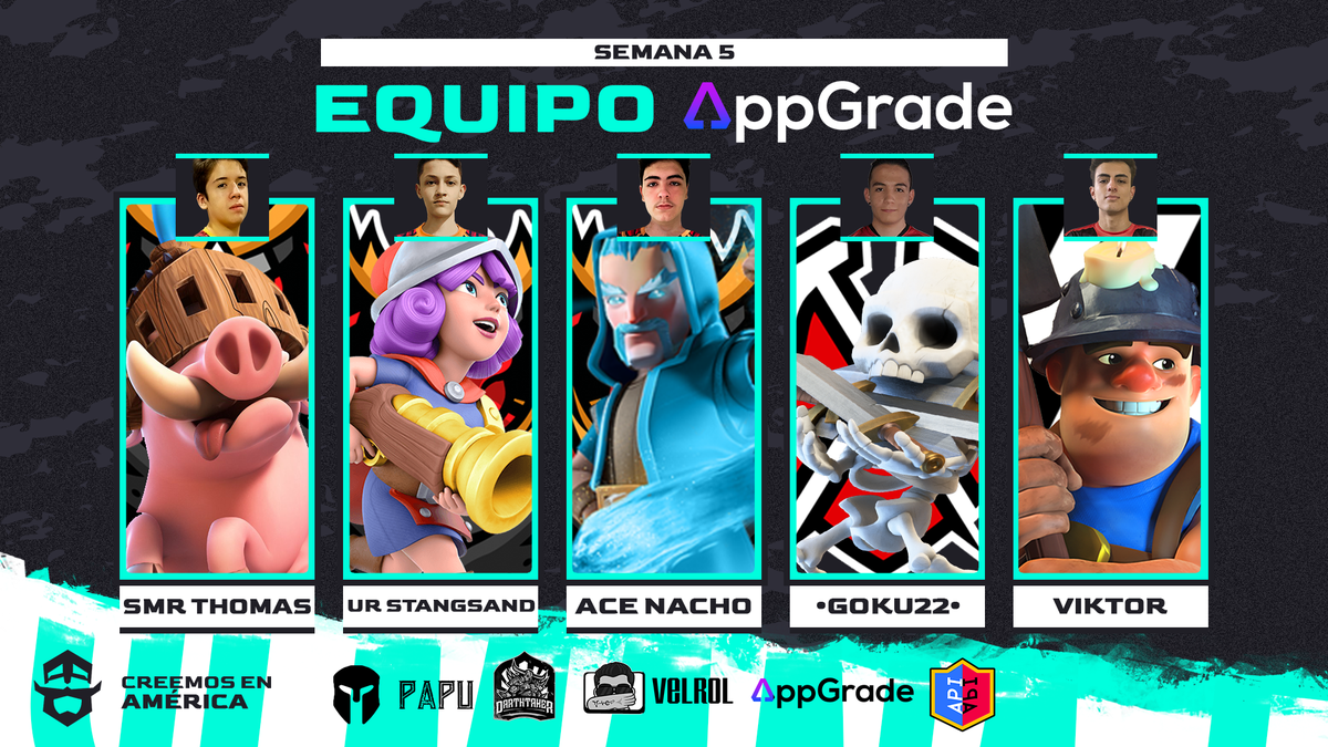 🇪🇸 ¡Equipo Appgrade! Con su excelencia formaron la plantilla ideal de la semana.

🇺🇸 Team Appgrade! With their excellence they formed the ideal team of the week.

▶️ onelink.to/appgrade