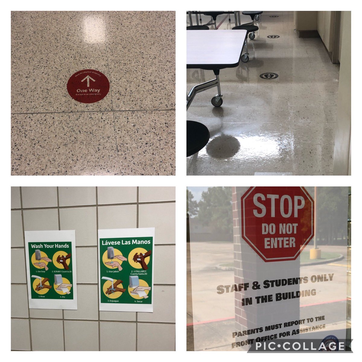 MHeckmanCLC's tweet photo. The @HumbleISD_CLC safety signage is ready to keep everyone safe. Wishing @HumbleISD a healthy school year!
#SafetyFirst #CLCProud https://t.co/10FMhoZu90