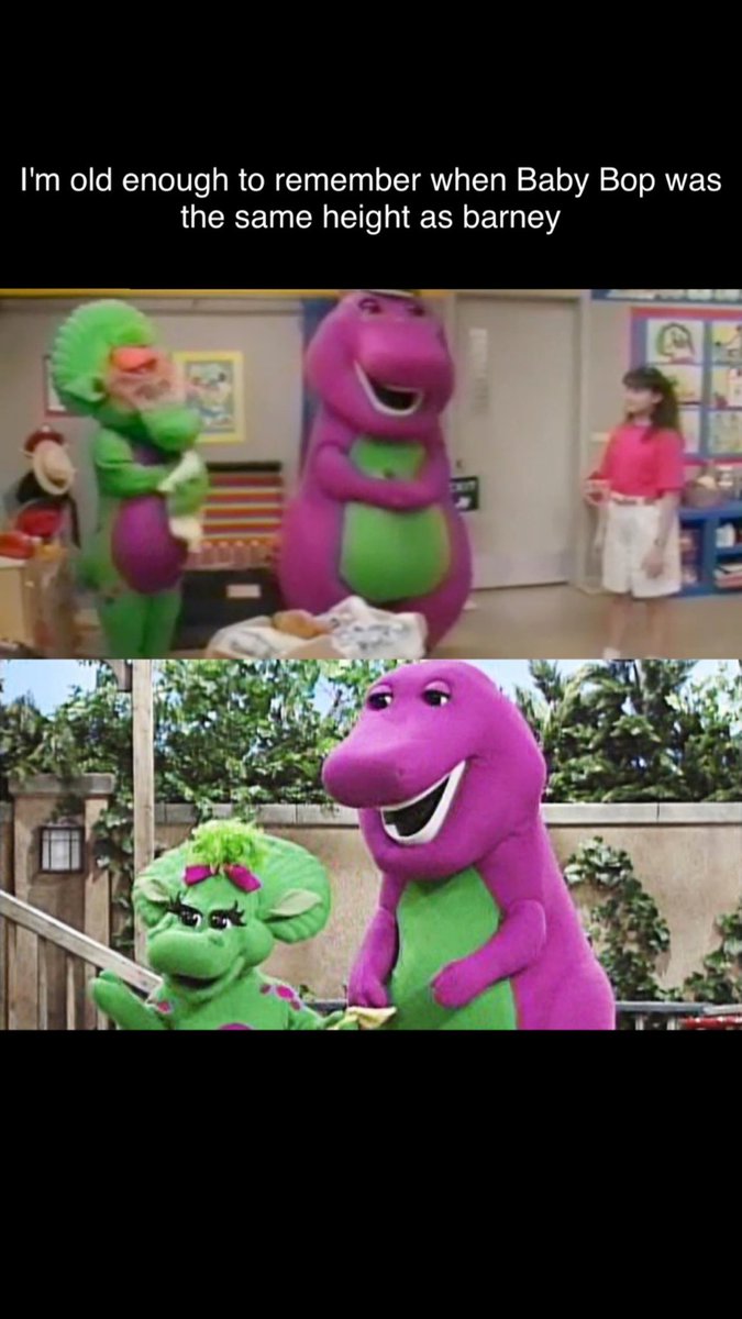 TheSirkShow247's tweet image. The Realist thing I’ve ever posted on Twitter #ifyouknowyouknow #barney #babybop #OldSchool #90skid