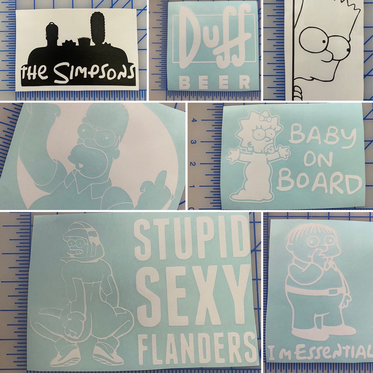 SimplySamDecals's tweet photo. #TheSimpsons | Vinyl Decal Stickers | Car Stickers 
Come Check Out Our #Shop 
https://t.co/RgtRkY3sZY https://t.co/i57CscfRUg