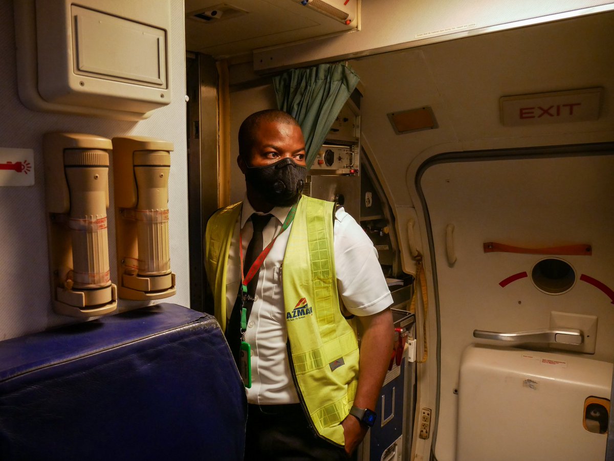 AzmanAir's tweet photo. Evacuation Flight.
@AzmanAir is set to operate an Evacuation Flight to convey Nigerians from #Uganda, #Senegal and #Rwanda to #Lagos, Nigeria.
The Flight will take off from the International Wing of Murtala Mohammed Airport Lagos on 1st August 2020.
#AzmanAirCares https://t.co/pGalbfkFS9