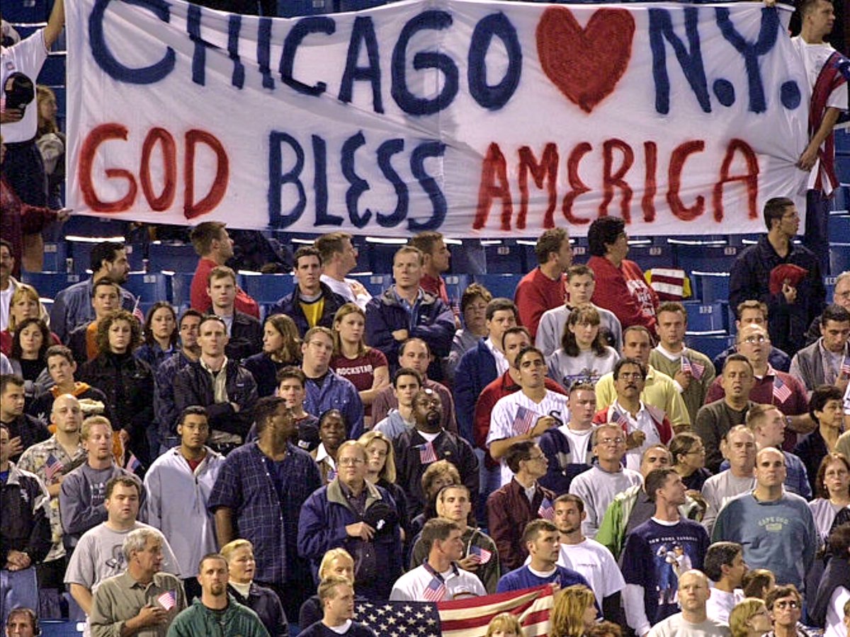 OleTimeHardball's tweet image. Sept 18, 2001