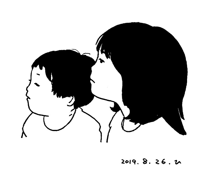 去年の8月。 