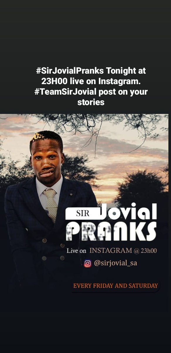 The love is too much hey 
#SirJovialPranks