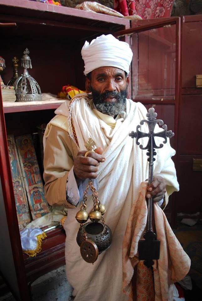 The thurible and garb shown in the film bare strong resemblance to those used by priests of the Ethiopian Tewahedo Church, which is considered the second oldest pre-colonial Christian church in the world.