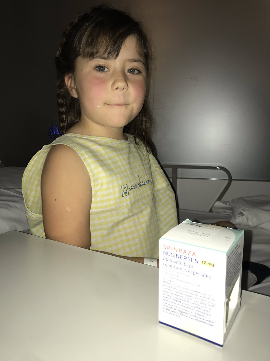 mauriescobar's tweet photo. 7ma dosis de #spinraza para Cata! Seguimos con el tratamiento al pie de la letra! #spinrazaParaTodos @FAME_Argentina 💪🏻 https://t.co/Pw6PCYoYgR