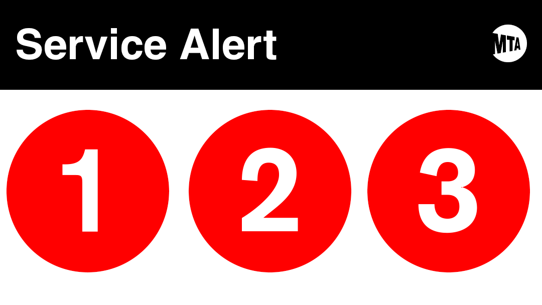 NYCT Subway on X: 1/2/3 trains are delayed and/or re-routed in